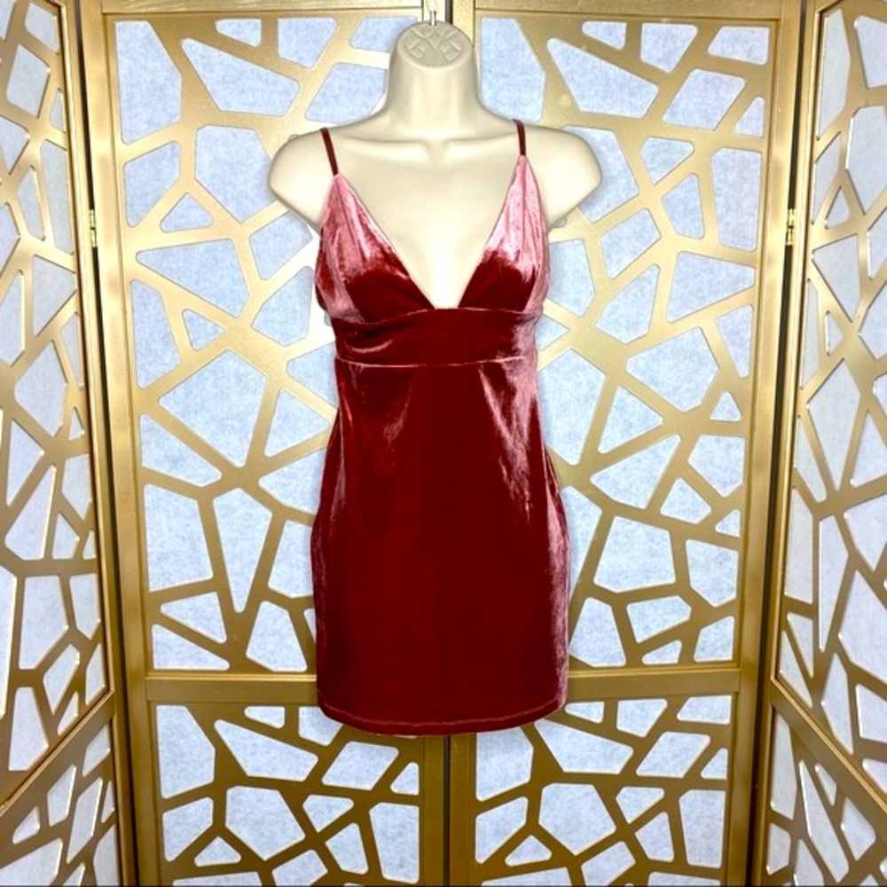 Velvet Mini Dress